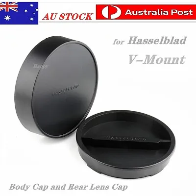 Hasselbland V Mount Body Cap+Rear Lens Cap #50377 500CM 500C 503CX 501CM 501C • $14.65