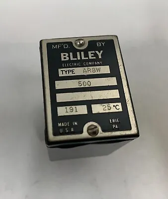 Vintage Bliley Type AR8W  HAM RADIO Transmitter CRYSTAL (A5) • $18.95