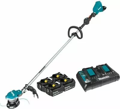 Makita XRU15PT1 18V X2 (36V) LXT Brushless Li-Ion String Trimmer Kit (5 Ah) New • $614.99