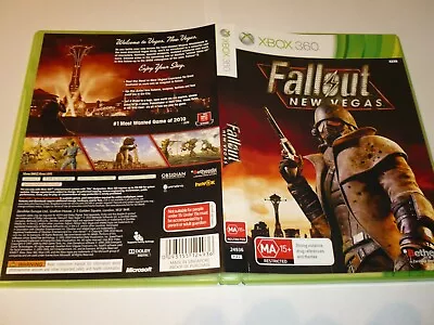 Fallout New Vegas (xbox 360 Game Ma15+) (172551 A) • $27.26
