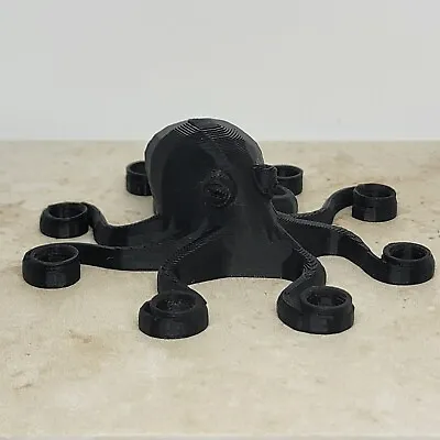 Octopus Marble Display Stand - Hold 8 Marbles 5/8  To 1  Sphere Crystal Holder • $11.99
