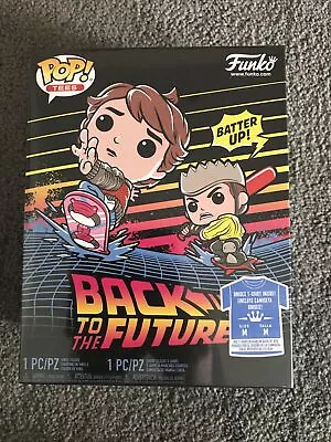 Marty McFly With Hoverboard 964 Back To The Future Funko Pop +T-shirt New In Box • $85