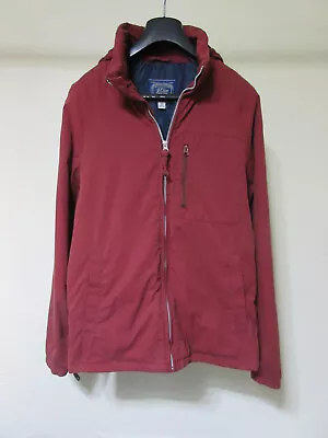 J Crew Red Cotton Nylon Primaloft Stow Away Hooded Windbreaker Jacket - Size XS • $15