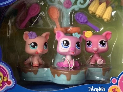 £24.99 • Buy Littlest Pet Shop Figures -Triplets #1548-#1550 Piglets, Piggy, Toys , Hasbro