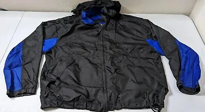 $21.99 • Buy Pacific Trail Men's Black & Blue Hoodie Jacket Size XL
