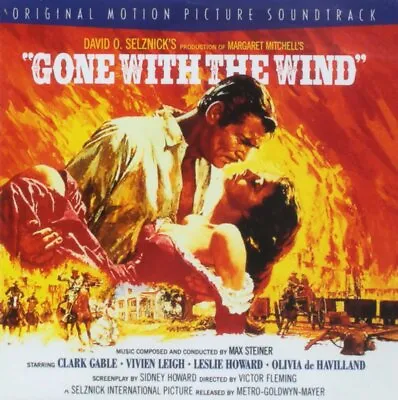Max Steiner Gone With The Wind (Original Motion Picture Soundtrack) CD NEW • $10.82