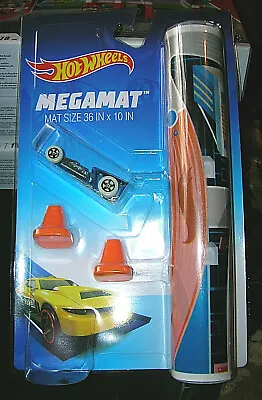 Hot Wheels Brand New Blister Pack TCG Toys Megamat With 1 Car Included 36  X 10  • $9.15