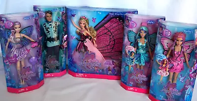 Mariposa Princess 5 Dolls Set*   Prince & 3 Fairies Rayla Rayna Willa • $575