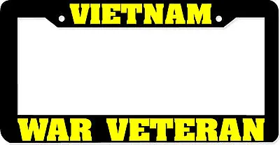 VIETNAM WAR VETERAN License Plate Frame • $5.99