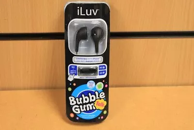 £2.95 • Buy ILuv Black In-ear Headset Handsfree Earphone 3.5mm With Mic For IPhone Samsung