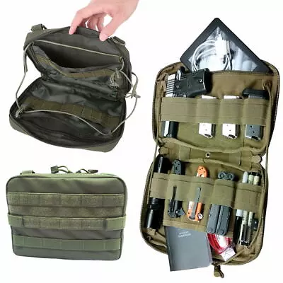 Tactical Molle Medical Kit Bag Belt Pouch Outdoor EDC Tool Organizer Bag • $10.78