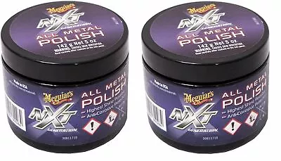 2x Meguiar's G13005EU NXT Generation All Metal Polish 142g • $39.53