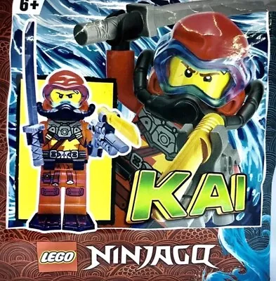 LEGO Ninjago Mini Figure Scuba Kai 892184 BlueOcean Collectable New • $9.95