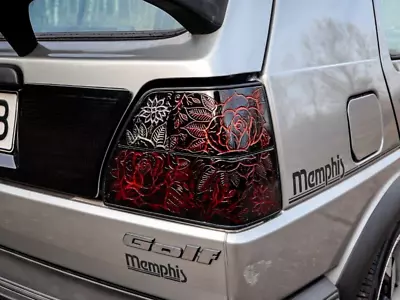 VW Golf Mk2 Tail Lights Engraved Custom Etched GTI Volkswagen G60 Hella 16V GTD • $199.99