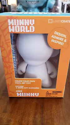 Munny World - Mini Munny - Create Your Own Vinyl Art Toy - Loot Crate Exclusive • $9.99