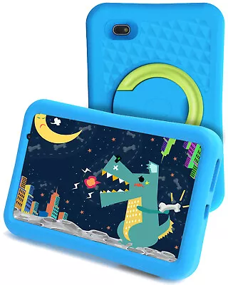 $49.96 • Buy 32GB 8  Android 10.0 Tablet PC For Kids Quad-Core Dual Cameras WiFi Bundle Case