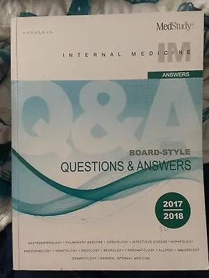 Medstudy Internal Medicine Review Core Curriculum 17th Edition (2017-2018) • $60