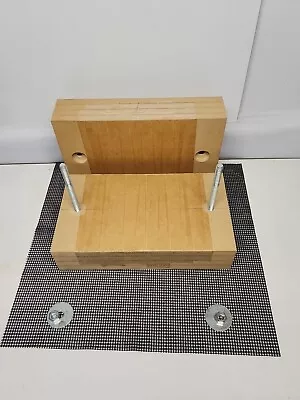 Woodworking Veneer Press  Homemade Block Screw Down Bolt Press • $88.85