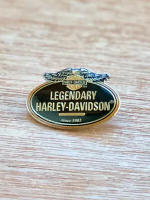 £4 • Buy Harley Davidson Vintage Pin Badge