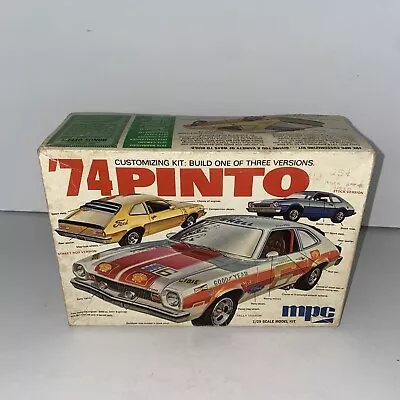 MPC 74 PINTO Car Model Kit Open Box As Pictured Some Sealed Parts • $199