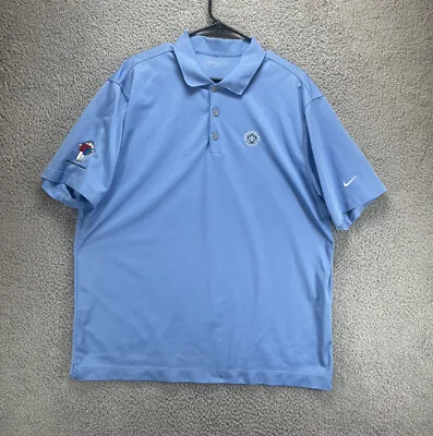 Nike Golf Polo Shirt Men’s XL Muirfield Village Golf Club National Church H6 • $15.62