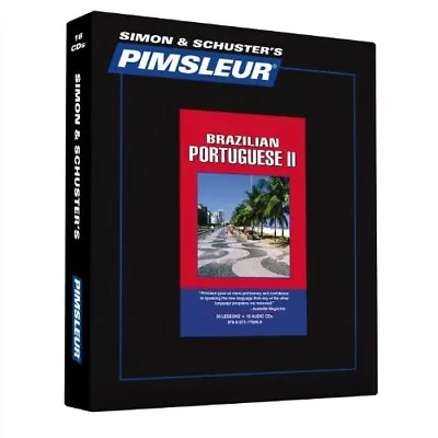 £252.54 • Buy Pimsleur Portuguese (Brazilian) Level 2 CD: Learn To Speak And Understand Brazil