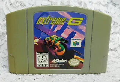 Extreme-G - Nintendo 64 N64 Game Cartridge Only Tested & Working Writing On Back • $14.36