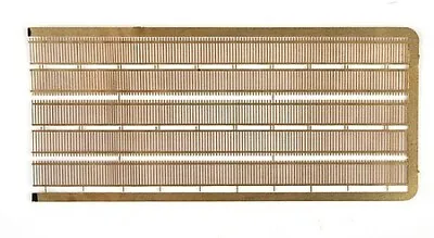 The N Scale Architect 61082 Z Scale Spear Point Fence -- Etched-Brass Kit • $13.99