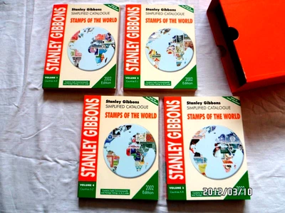 £25 • Buy Stanley Gibbons Stamps Of The World Catalogues Box Set  2002.