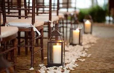 10 Bulk 12  Malta Rustic Bronze Garden Candle Lantern Holder Wedding Centerpiece • $223