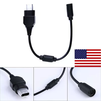 USB Breakaway Dongle Cable Cord Adapter For Xbox 360 PC Wired Controller • $3.19