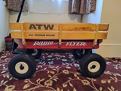 Radio Flyer 34  All Terrain Wagon Classic Little Red Wagon ATW Model #22W • £125