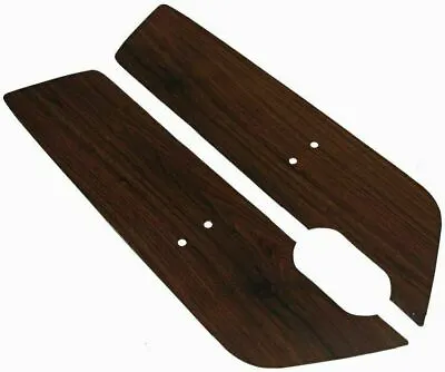 1969-1970 Ford Mustang  Door Panel Inserts Walnut Woodgrain Kit Pair • $63.81