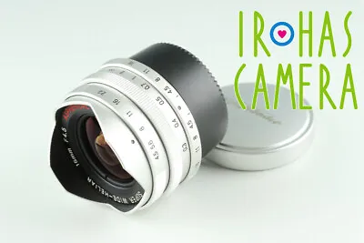 Voigtlander Super Wide-Heliar 15mm F/4.5 ASPH Lens For Leica L39 #37527 E6 • $480