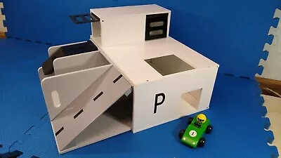 Ikea LILLABO Toy WOOD CAR PARKING GARAGE Vintage Late 1990s - Assembled V.G.C. • $4