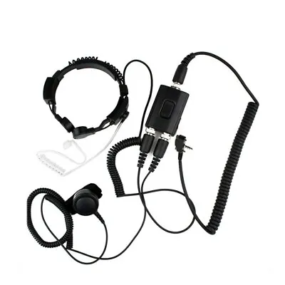 Military Throat Mic Headset For Vertex EVX530 EVX531 EVX539 EVX534 VX428 VX429  • $55