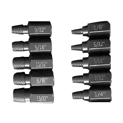 Damaged Screw Remover Set Easy Out Drill Bits Bolt Stud Screw Extractor Tool • £7.59