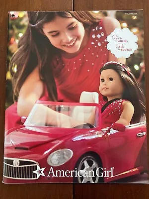AMERICAN GIRL DOLL Holiday Catalog 2018  NO LABEL Red R/C Car Luciana Tenney • $9.99