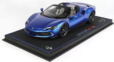 Ferrari 296 GTS Racing Blue In 1:18 Scale By BBR • $354.22