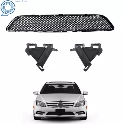 Fit For 2007-2011 Mercedes-benz C-class Amg W204 Front Lower Grille Mesh Black • $28.80