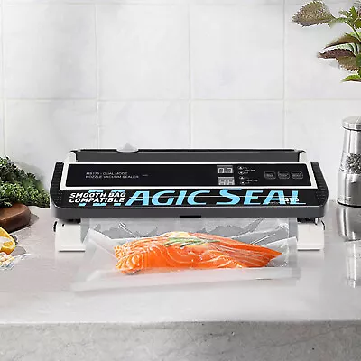 Commercial Vacuum Sealer Machine Food Preservation Storage Seal Machine W/Bag • $84.55