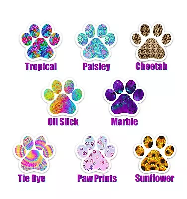 MINI Paw Print Sticker Pawprints Sticker Laptop Sticker Dog Lover Gift Dogs • $7.50