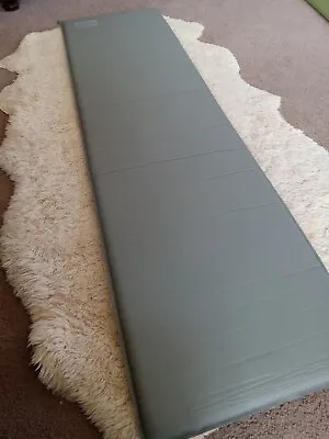 Nice US Military Self-Inflating Sleeping Pad Matt Grey Foilage Green Army Sleep  • $25