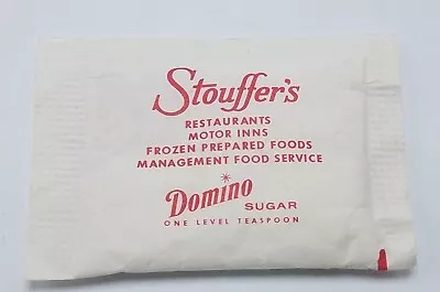 Stouffer's Restaurants Top Of The Six's Domino Sugar Pack Sealed Vintage NYC • $45