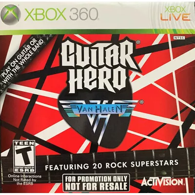 $14.94 • Buy Guitar Hero Van Halen (Cardboard Sleeve) (Xbox 360) Brand New