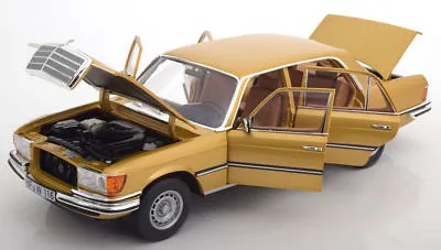 NOREV 1976 Mercedes Benz 450 SEL 6.9 W116 Gold Color 1:18*New! SUPER HOTT!!! • $399