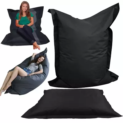 Large Bean Bag Giant Indoor/Outdoor Beanbag XXXL Garden Waterproof BIG Cushion • £12.99