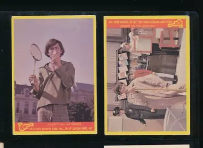 Lot (2) 1967 Donruss The Monkees Color Mickey Dolenz #11B #30B (AE72) SWSW6 • $8