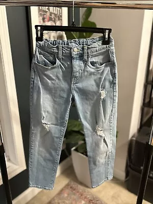 Old Navy Girls Size 10 O.G. Straight Built-in Tough Jeans • $7