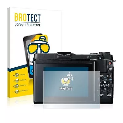 Canon Powershot G1 X Mark II 2x BROTECT® Matte Screen Protector Anti-glare • $30.39